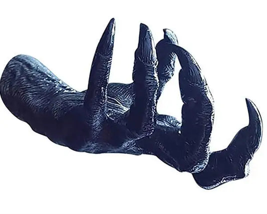 Gothic Witch’s Hand Statue – Creative Resin Wall Hanging Rack & Home Decor Sculpture